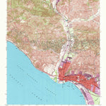 United States Geological Survey Ventura, CA (1951, 24000-Scale) digital map