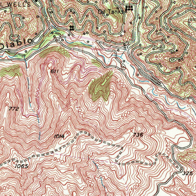 United States Geological Survey Ventura, CA (1951, 24000-Scale) digital map