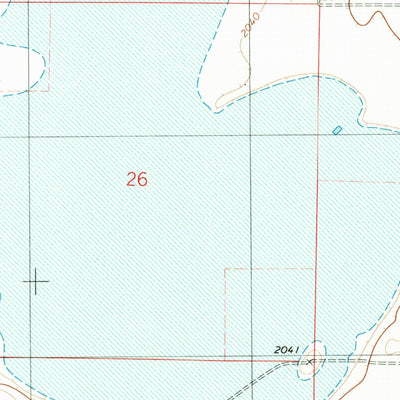 United States Geological Survey Venturia, ND-SD (1978, 24000-Scale) digital map