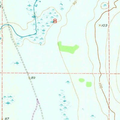 United States Geological Survey Venus NW, FL (1953, 24000-Scale) digital map