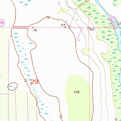 United States Geological Survey Venus SW, FL (1957, 24000-Scale) digital map