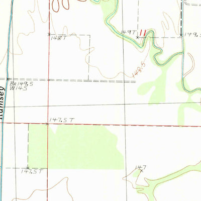 United States Geological Survey Vera, IL (1982, 24000-Scale) digital map