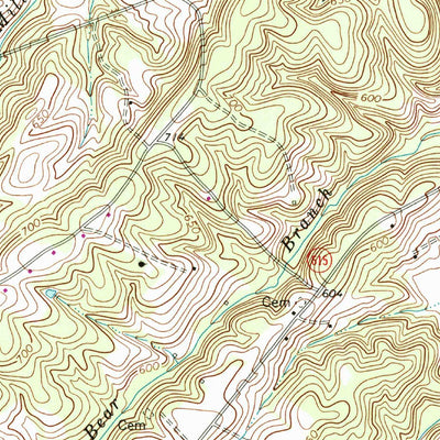 United States Geological Survey Vera, VA (1968, 24000-Scale) digital map