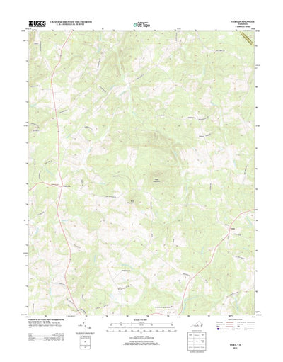 United States Geological Survey Vera, VA (2013, 24000-Scale) digital map
