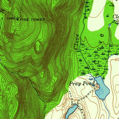 United States Geological Survey Verbank, NY (1946, 24000-Scale) digital map