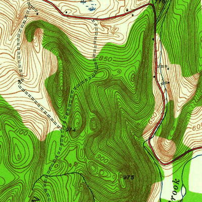 United States Geological Survey Verbank, NY (1946, 24000-Scale) digital map