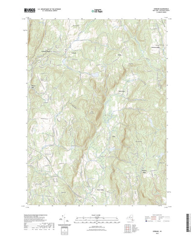 United States Geological Survey Verbank, NY (2023, 24000-Scale) digital map
