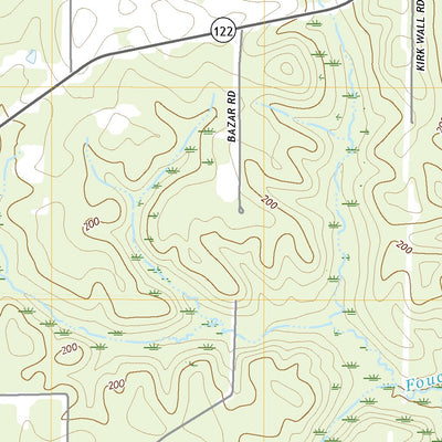 United States Geological Survey Verda, LA (2020, 24000-Scale) digital map