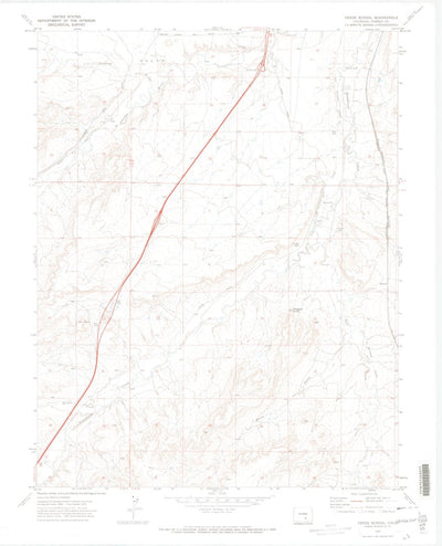 United States Geological Survey Verde School, CO (1970, 24000-Scale) digital map