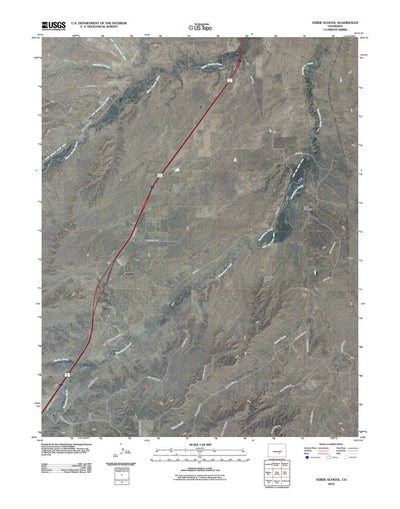 United States Geological Survey Verde School, CO (2010, 24000-Scale) digital map