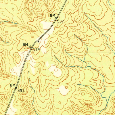 United States Geological Survey Verdery, SC (1950, 24000-Scale) digital map