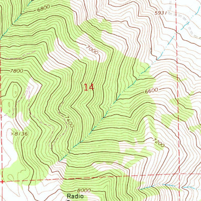United States Geological Survey Verdi, NV (1967, 24000-Scale) digital map
