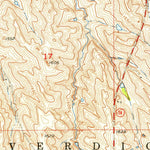 United States Geological Survey Verdigre, NE (1954, 24000-Scale) digital map