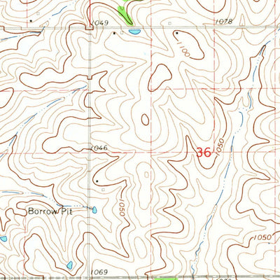 United States Geological Survey Verdon, NE (1966, 24000-Scale) digital map