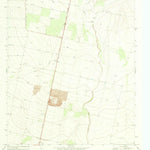 United States Geological Survey Verhalen North, TX (1971, 24000-Scale) digital map