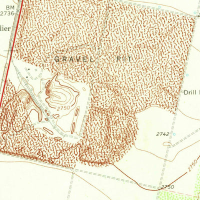 United States Geological Survey Verhalen North, TX (1971, 24000-Scale) digital map