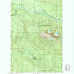 United States Geological Survey Verlot, WA (1989, 24000-Scale) digital map