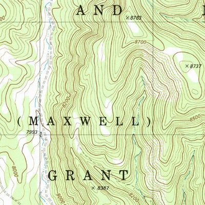 United States Geological Survey Vermejo Park, NM-CO (1986, 24000-Scale) digital map