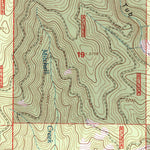 United States Geological Survey Vermiculite Mountain, MT (1997, 24000-Scale) digital map
