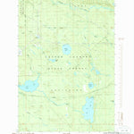 United States Geological Survey Vermilac, MI (1985, 24000-Scale) digital map
