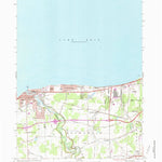 United States Geological Survey Vermilion East, OH (1969, 24000-Scale) digital map