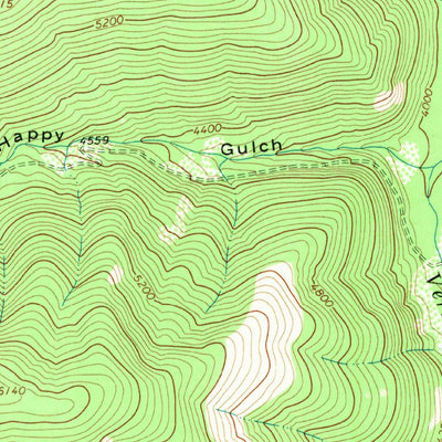 United States Geological Survey Vermilion Peak, MT (1966, 24000-Scale) digital map