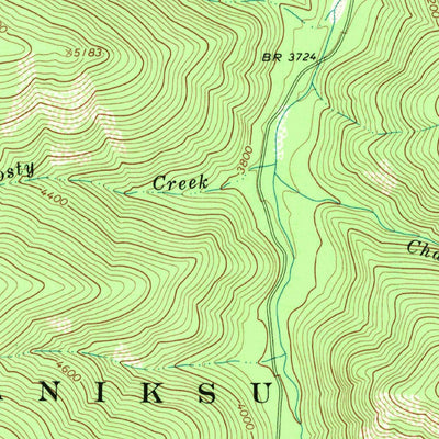 United States Geological Survey Vermilion Peak, MT (1966, 24000-Scale) digital map