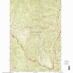 United States Geological Survey Vermilion Peak, MT (1997, 24000-Scale) digital map