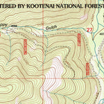 United States Geological Survey Vermilion Peak, MT (1997, 24000-Scale) digital map