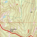 United States Geological Survey Vermilion Peak, MT (1997, 24000-Scale) digital map