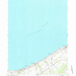United States Geological Survey Vermilion West, OH (1969, 24000-Scale) digital map