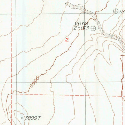 United States Geological Survey Vermillion Canyon, CA (1987, 24000-Scale) digital map