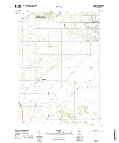 United States Geological Survey Vermillion, MN (2022, 24000-Scale) digital map
