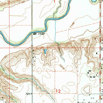 United States Geological Survey Vermillion, SD-NE (1994, 24000-Scale) digital map