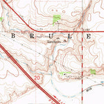 United States Geological Survey Vermillion SE, SD (1969, 24000-Scale) digital map