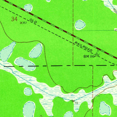 United States Geological Survey Verna, FL (1944, 24000-Scale) digital map