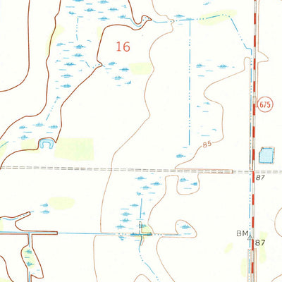 United States Geological Survey Verna, FL (1973, 24000-Scale) digital map