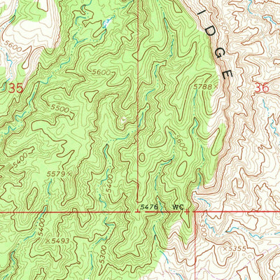 United States Geological Survey Vernal SE, UT (1964, 24000-Scale) digital map