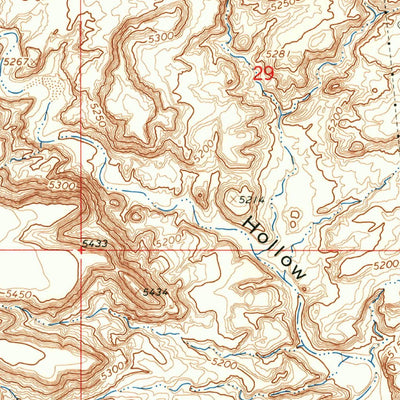 United States Geological Survey Vernal SW, UT (1964, 24000-Scale) digital map