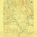 United States Geological Survey Vernal, UT (1917, 125000-Scale) digital map