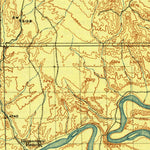 United States Geological Survey Vernal, UT (1917, 125000-Scale) digital map