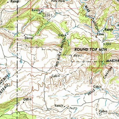 United States Geological Survey Vernal, UT-CO-WY (1954, 250000-Scale) digital map