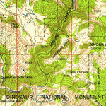 United States Geological Survey Vernal, UT-CO-WY (1958, 250000-Scale) digital map