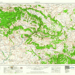 United States Geological Survey Vernal, UT-CO-WY (1960, 250000-Scale) digital map