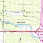 United States Geological Survey Vernalis, CA (1969, 24000-Scale) digital map