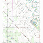 United States Geological Survey Vernalis, CA (1991, 24000-Scale) digital map