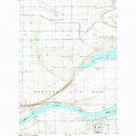 United States Geological Survey Vernita Bridge, WA (1986, 24000-Scale) digital map