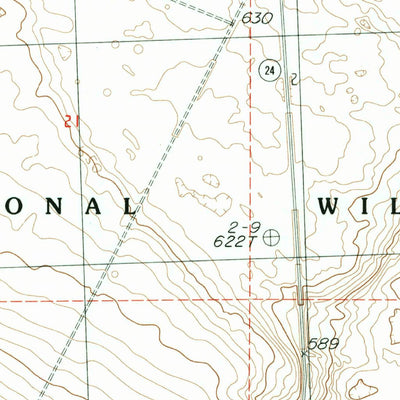 United States Geological Survey Vernita Bridge, WA (1986, 24000-Scale) digital map