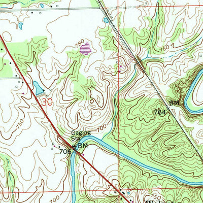 United States Geological Survey Vernon, IN (1959, 24000-Scale) digital map