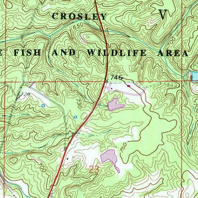 United States Geological Survey Vernon, IN (1959, 24000-Scale) digital map